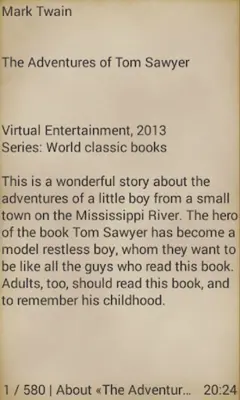 The Adventures of Tom Sawyer android App screenshot 2